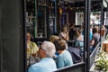 Patio Restaurant Ã¢â¬â Roanoke, Virginia, USA Royalty Free Stock Photo